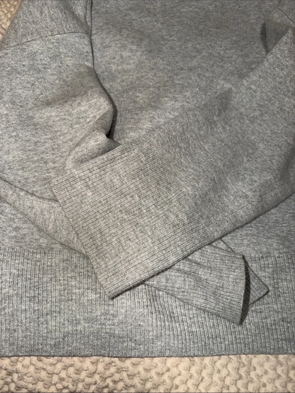 Light Gray Crewneck Sweater